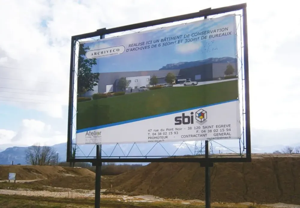 Signalétique à Veurey-Voroize